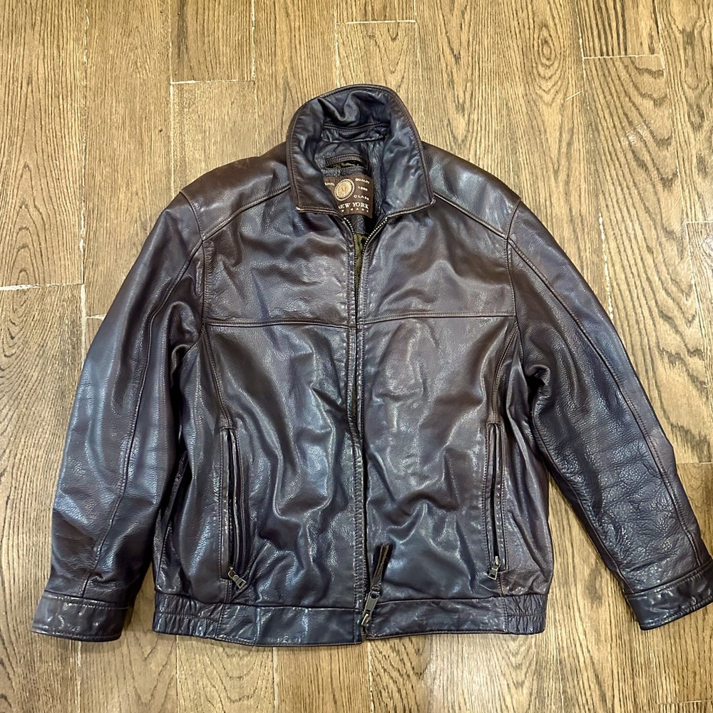 Leather jacket for men’s